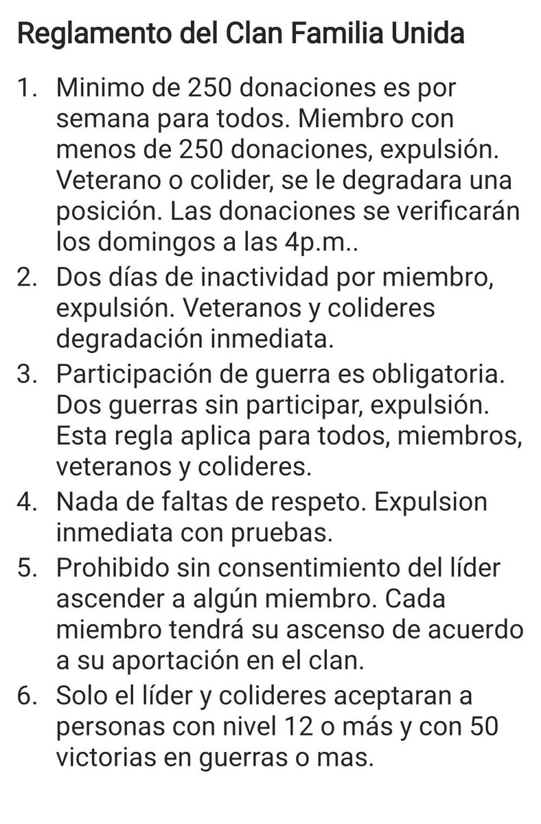 Clan: Familia Unida tweet media