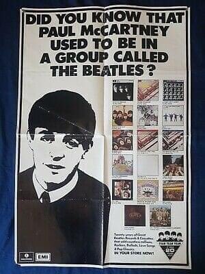 theAusBeatlez's tweet photo. Just in case we had forgotten! Lol ๐๐๐
#beatles #thebeatles #band #musician #paul #paulmccartney #group #didyouknowfacts #ithinkweknow #lol #facts #musician #repost #famous #talent #talented #instalaugh #funny #instagood #instadaily #instagram https://t.co/s4KBQOEGwF