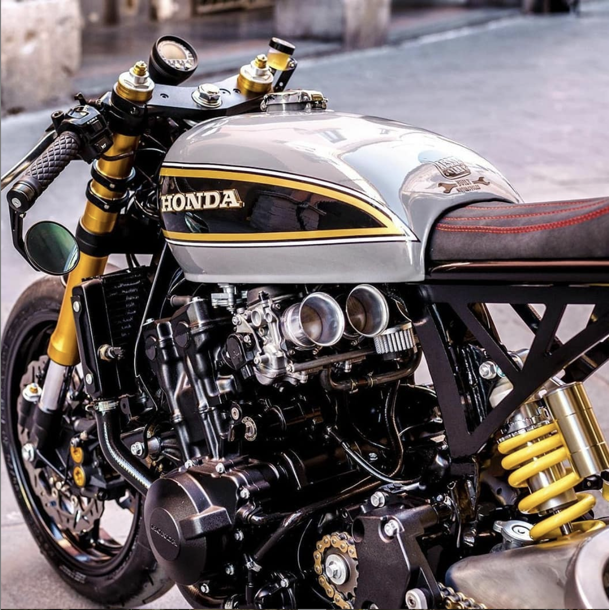 Faro delantero de motocicleta de 12,7 cm para Cafe Racer Vintage Retro Bobber CB Old School Custom
