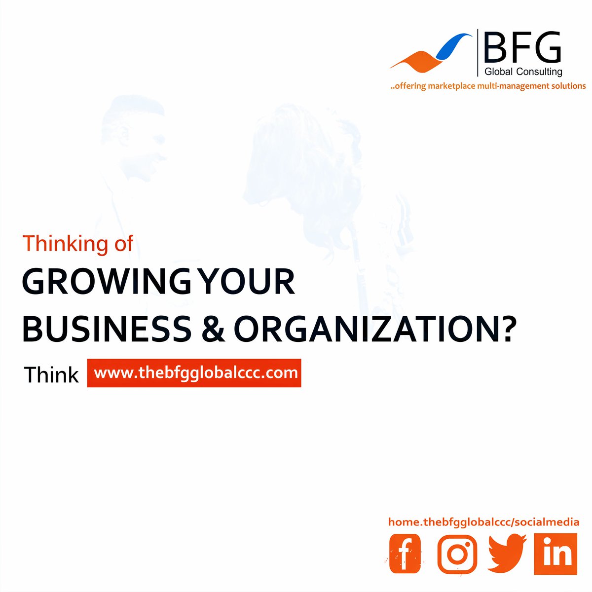 BFGConsults's tweet photo. Are you aware of #ThinkBFG campaign for SME's, MSE's and Development Organizations? Visit https://t.co/GnNW6D7wpD
#BusinessGrowth #Strategy #Research #Information #Management #Marketplace #B2B https://t.co/qs8kSv1NqB