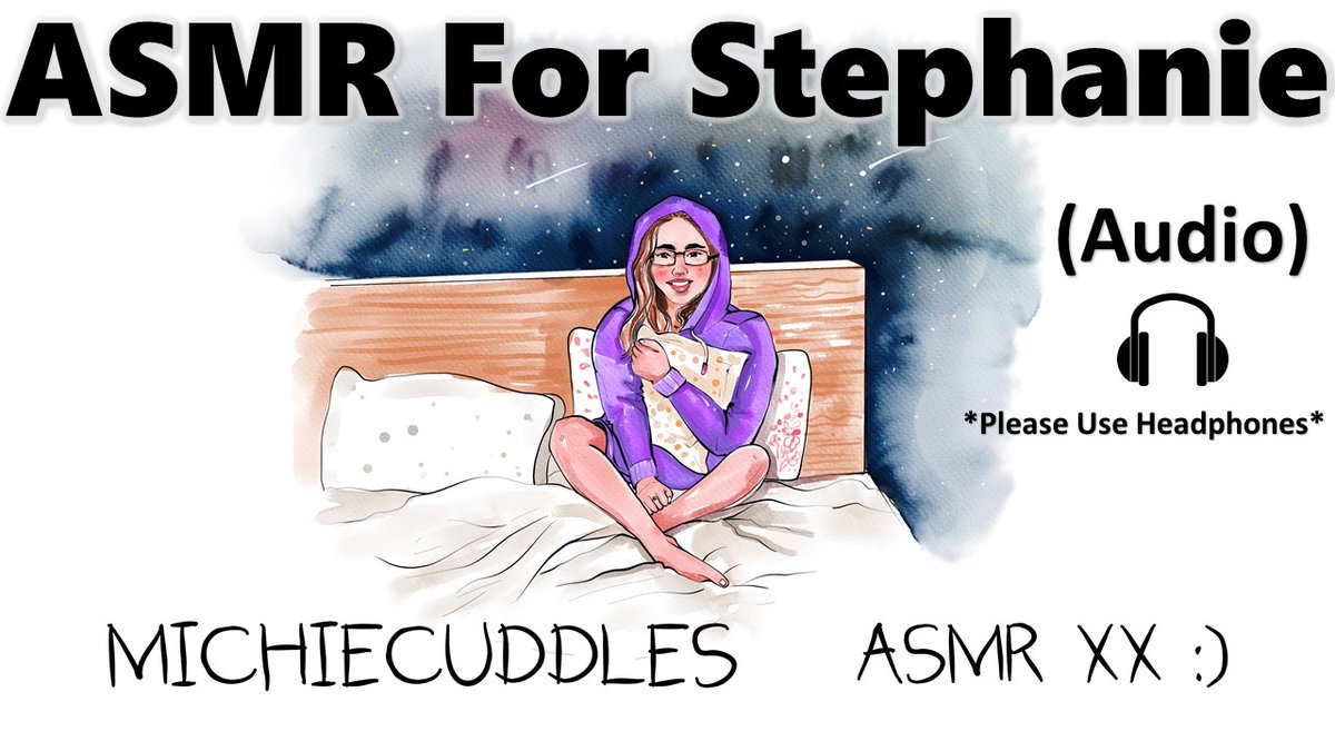 AsmrMichie's tweet photo. New ASMR video up! Check it out here - https://t.co/OCQYSwxpZ0
 
Much love (and cuddles)💜xx :)

#ASMR #ASMRcommunity #ASMRtist #Requests #Stephanie #MichieCuddlesASMR #Youtube #Cuddlers #CuddleFam https://t.co/4uMFiLbkkO