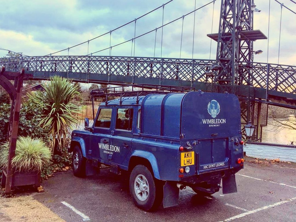 WimbledonBrew's tweet photo. We’re sorry to report that the trail has gone cold on the stolen brewery Land Rover. Thank you for all of your messages of support. We were very close to making a recovery,  but too late was the cry. It’s no doubt making deliveries on that big dray run in the sky. 😢#Landrover https://t.co/R0Am1TMoUK