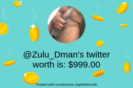 My Twitter worth is: $999.00

Find yours with https://t.co/LaK4iuKISB

? https://t.co/q8SuLpUfcX