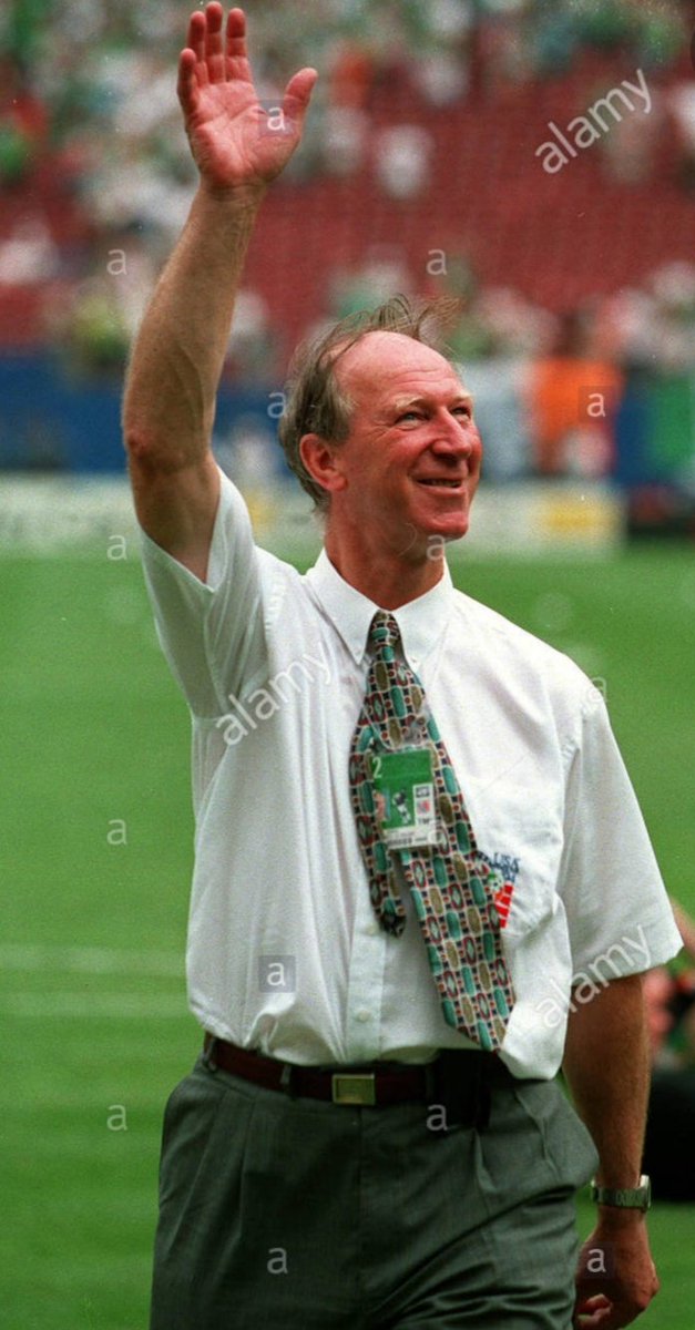 #ripjackcharlton a God in #Irish sporting history a man in his 85 years done more than most would, if they lived for a thousand years. He brought so much joy an happy memories that will live on forever to sports fans and beyond. #RIPJack #RememberedForever #LegendsNeverDie ⚽️💚🇮🇪