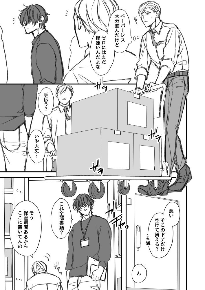 鳥丸太郎 On Twitter 会社の同期で恋人で同棲中の二人 Bl Https T Co Phtpumqgea Twitter