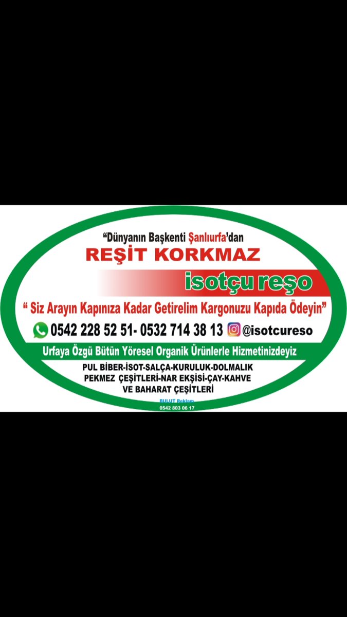ReitKorkmaz2's tweet photo. #URFADAN #KÖYDEN #doğal #naturel #BALIKLIGÖL #URFA #İSTANBUL #yöresel #türkiye #saglık #food #dogalgida #pul_biber #nar_ekşisi #salça #gurmem #doğal https://t.co/Mu1n4dtH1m