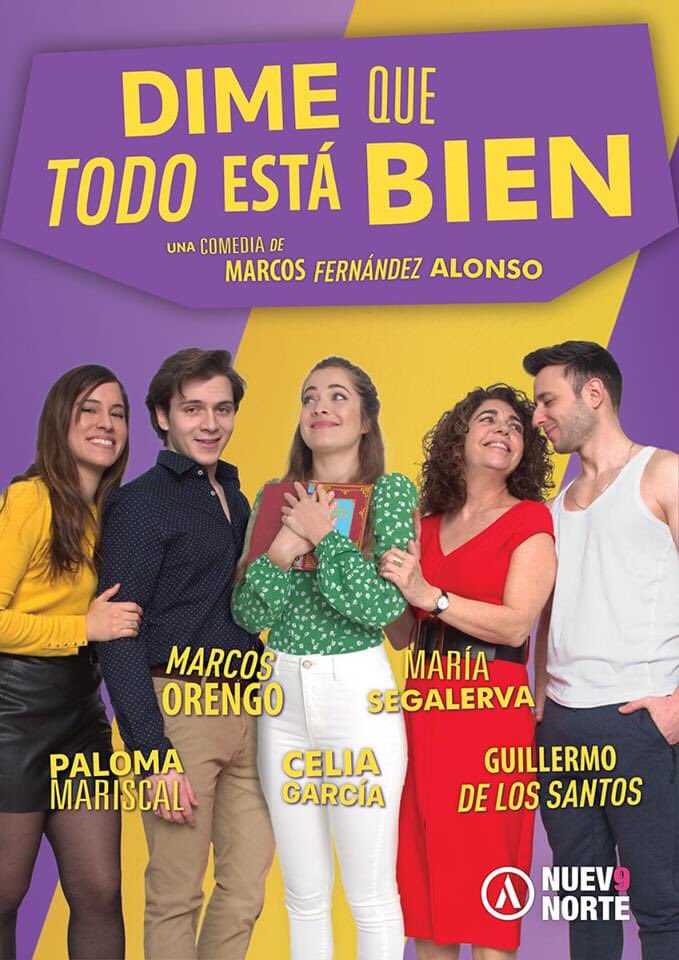 TODO VENDIDO para hoy sábado, OFF, y mañana domingo, DIME QUE TODO ESTÁ BIEN. ¡Muchas gracias a todo el público por el cariño! ¡Ya están agotándose las de la próxima semana! Consulta nuestra programación en nuevenorte.com