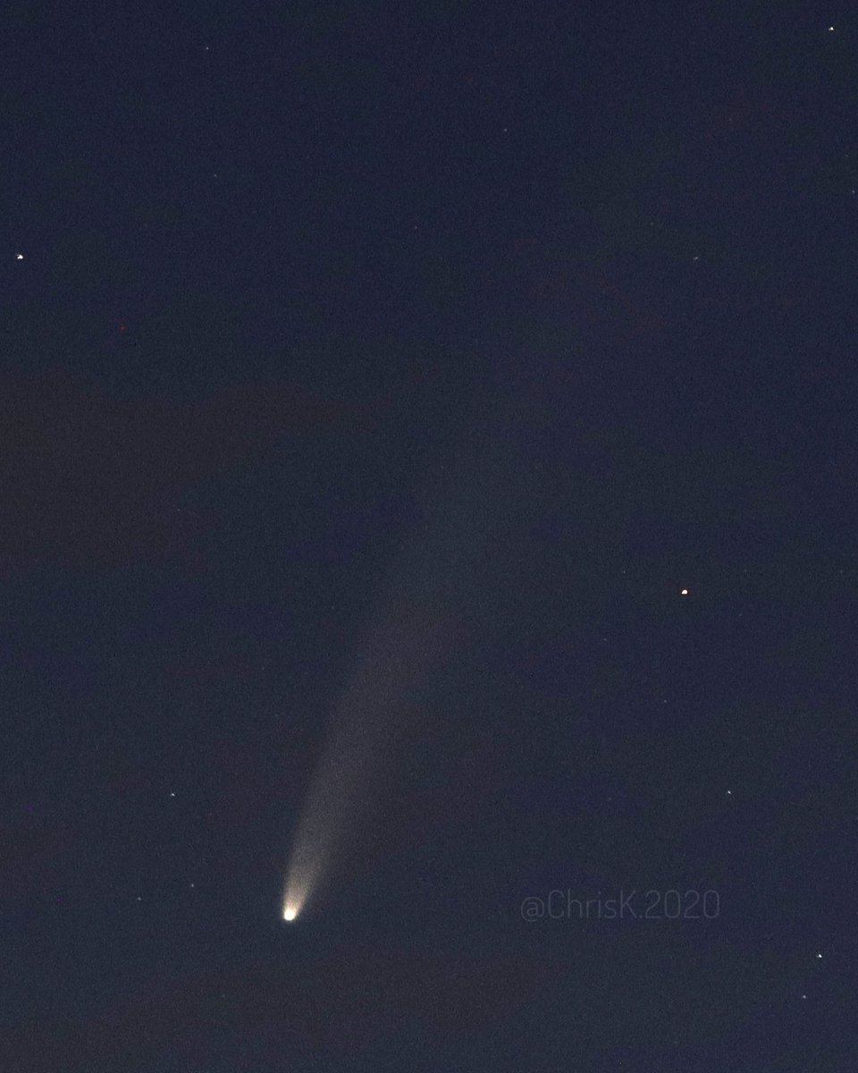 CK_Modules's tweet image. Comet NEOWISE (my pic)
#cometNEOWISE #canonEOSM50 #sigma150600