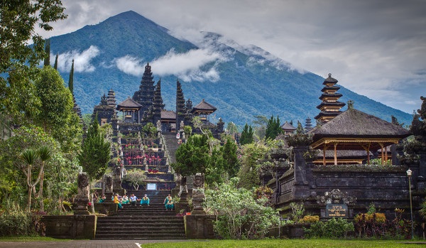PRESENCE OF VASUKI NAG JI &NAGAS IN BALIBesakih Temple is a pura complex in the village of Besakih on the slopes of Mount Agung in eastern Bali, Indonesia. It is the most important, the largest and holiest temple of Hindu religion in Bali& Mother temple for Balinese.