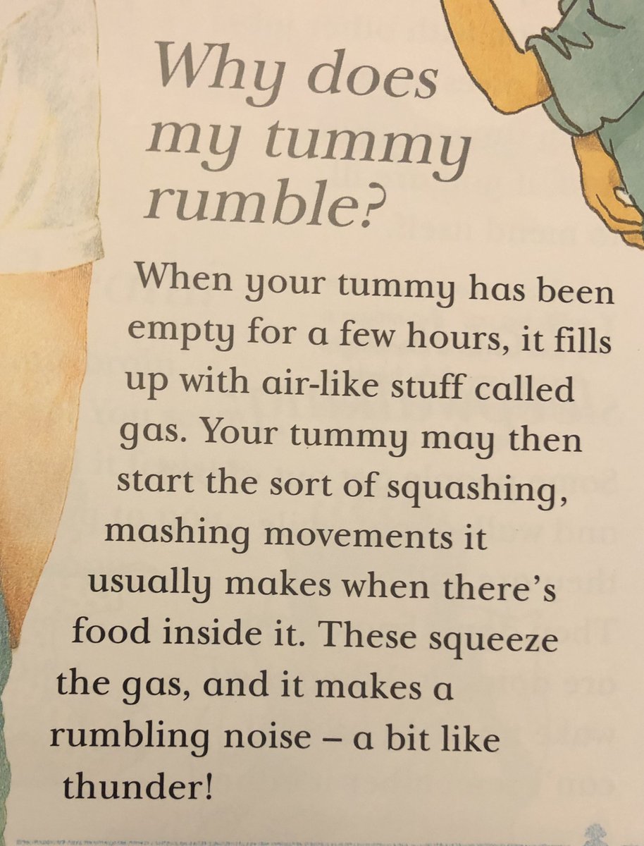 My tummy makes noises like thunder too sometimes!