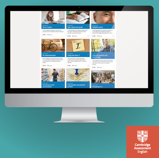 CambridgeEng's tweet photo. We now have over 165 free activities on the #LearningEnglish section of our website, covering all four  language skills and more. Share them with your students now to help them practice their English online.
https://t.co/GkyiSTucKK #learn_english https://t.co/RWn5YqxBnV