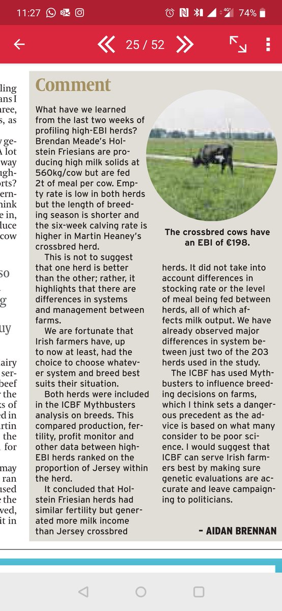 𝐁𝐫𝐮𝐜𝐞 𝐓𝐡𝐨𝐦𝐩𝐬𝐨𝐧 (@friesian_man) on Twitter photo To back up statements of improving genetic gain through science, on ICBFs own indices surely there should be no difference between breeds?? Do we need to get more consistent at identifying traits before making statements? Well said <a href="/aidan_bren/">Aidan Brennan</a>. To back up statements of improving genetic gain through science, on ICBFs own indices surely there should be no difference between breeds?? Do we need to get more consistent at identifying traits before making statements? Well said <a href="/aidan_bren/">Aidan Brennan</a>.