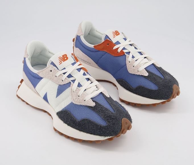 new balance 327 magnetic blue