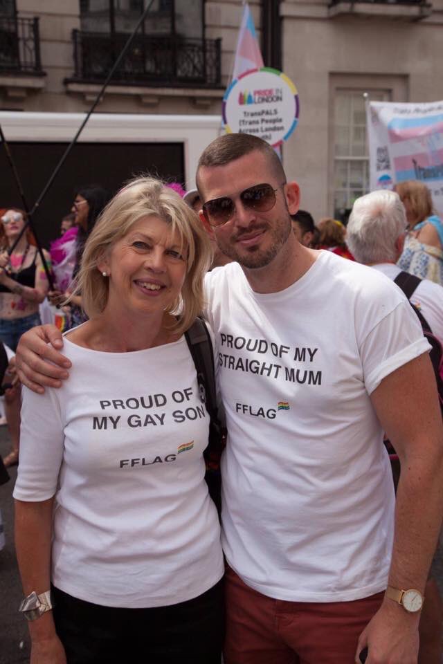 Feeling sad that meeting up with all our beloved #LGBTQ friends &amp; family at  #pride events isn’t happening this year. Sharing a photo of happier days ⁦<a href="/PrideInLondon/">Pride in London</a>⁩ . #loveislove #FFLAG