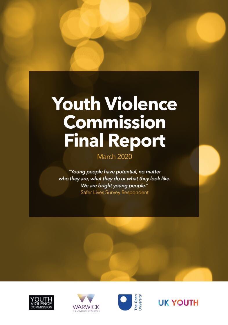 I’m looking forward to watching @BBCPanorama this Monday 13th July @katesilverton and especially on same day @YouthViolenceUK final report is launched. This excellent article @JohnCarnochan yvcommission.com/john-carnochan/ Very timely! #YVCFinalReport