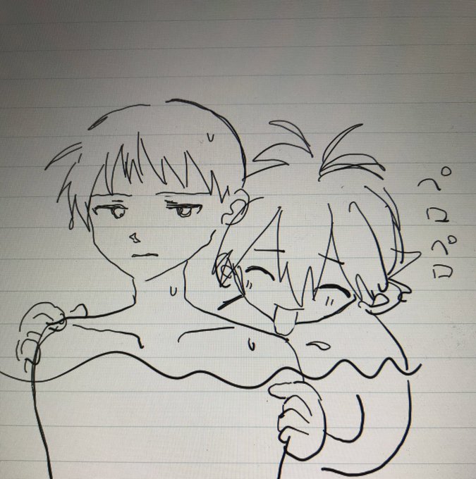 24話見ながら勉強すると落書きが捗る... 
