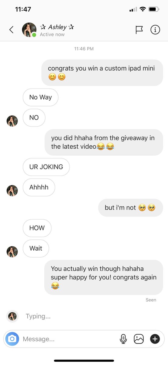 zhc_yt's tweet photo. So this just happened...
The giveaway winner was so sweet🥺 We will be donating it to an organization for less fortunate children and youth https://t.co/w2XrDexDGl
