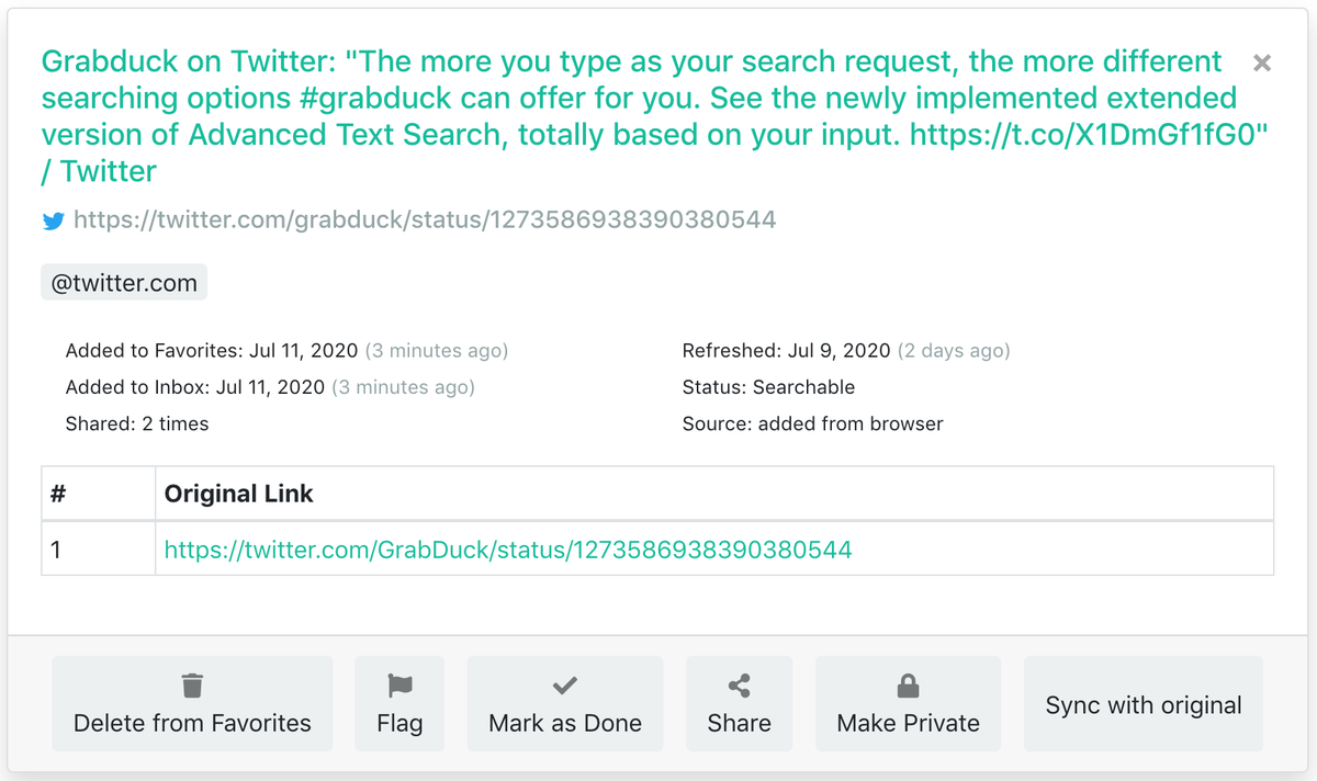 GrabDuck's tweet photo. Some time ago #PhantomJS has been deprecated in favor of Headless Chrome. So we at #GrabDuck decided to follow this trend and finally switch to #HeadlessChrome as well. From now we're using chrome API for parsing your beautiful "ajax-rich" websites and giving you better results. https://t.co/phAEwdpdUh