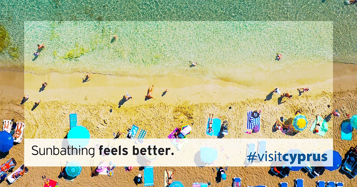 visitcyprus's tweet image. Under the warm summer sun, at white sandy beaches laced with cool sea waters, sunbathing feels better.
Coming to Cyprus made simpler. Find the closest airport to you and plan your Cyprus escape: bit.ly/2ZgfTXE and bit.ly/3fXNiNJ 
#BetterDaysAreHere #visitCyprus