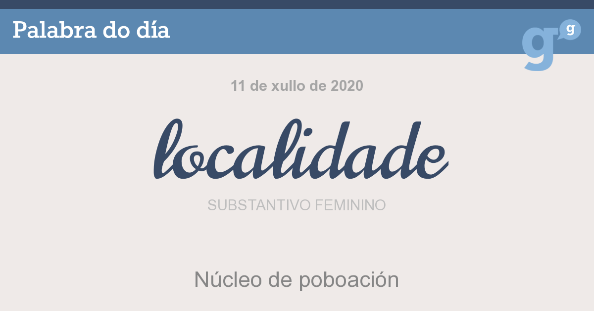 PortalPalabras's tweet image. Hoxe é o Día Mundial da #Poboación.
#localidade #palabradodía  - portaldaspalabras.gal/lexico/palabra…