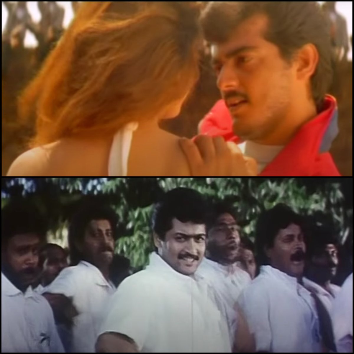 MusicUnbox's tweet photo. ⭐ @iKamalHaasan sang for Ajith in Ullaasam (1997) 

https://t.co/t8TImHX35b

⭐ @ActorVijay sang for @Suriya_Offl in Periyanna (1999)

https://t.co/Xh5ybRgWkx https://t.co/arrZA19GMV