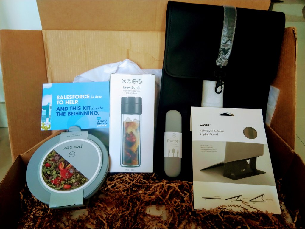Avi Rai🤠 (@avirai045) on Twitter photo Thank you <a href="/salesforce/">Salesforce</a> and #LightningChampions for showering your love through this amazing Work From Anywhere Kit.
Too happy to receive it 😍 Thank you <a href="/salesforce/">Salesforce</a> and #LightningChampions for showering your love through this amazing Work From Anywhere Kit.
Too happy to receive it 😍