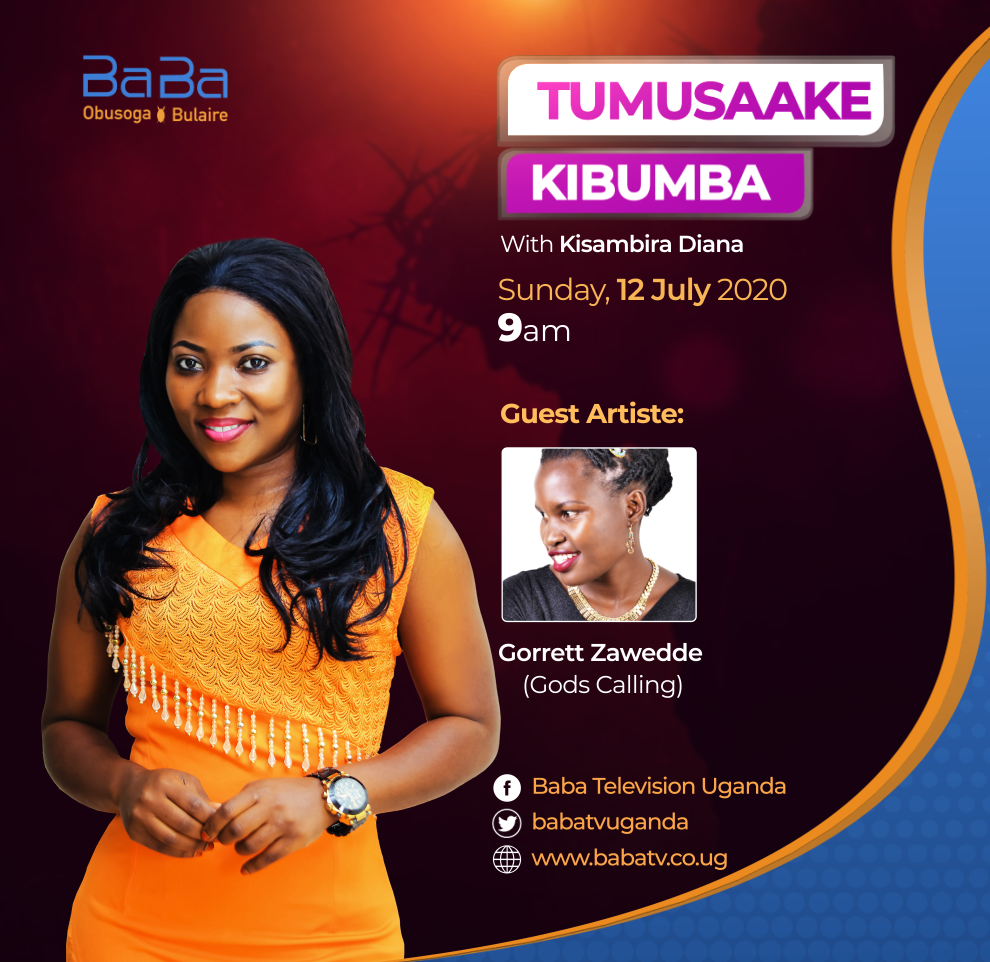 GorrettZawedde's tweet photo. Please join me and Kisambira Diana this Sunday(12th July) @babatvuganda from 9:00 am(E.A.T), as we share about the good news of Jesus Christ. #Osanide https://t.co/X9RsMjqP5a