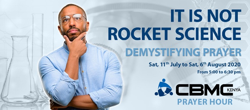 Today, we continue on the journey to Demystify Prayer as we look at: Prayer as a part of our Vibrant Worship Life
We meet at 5 pm (Kenya time) as usual via Zoom.