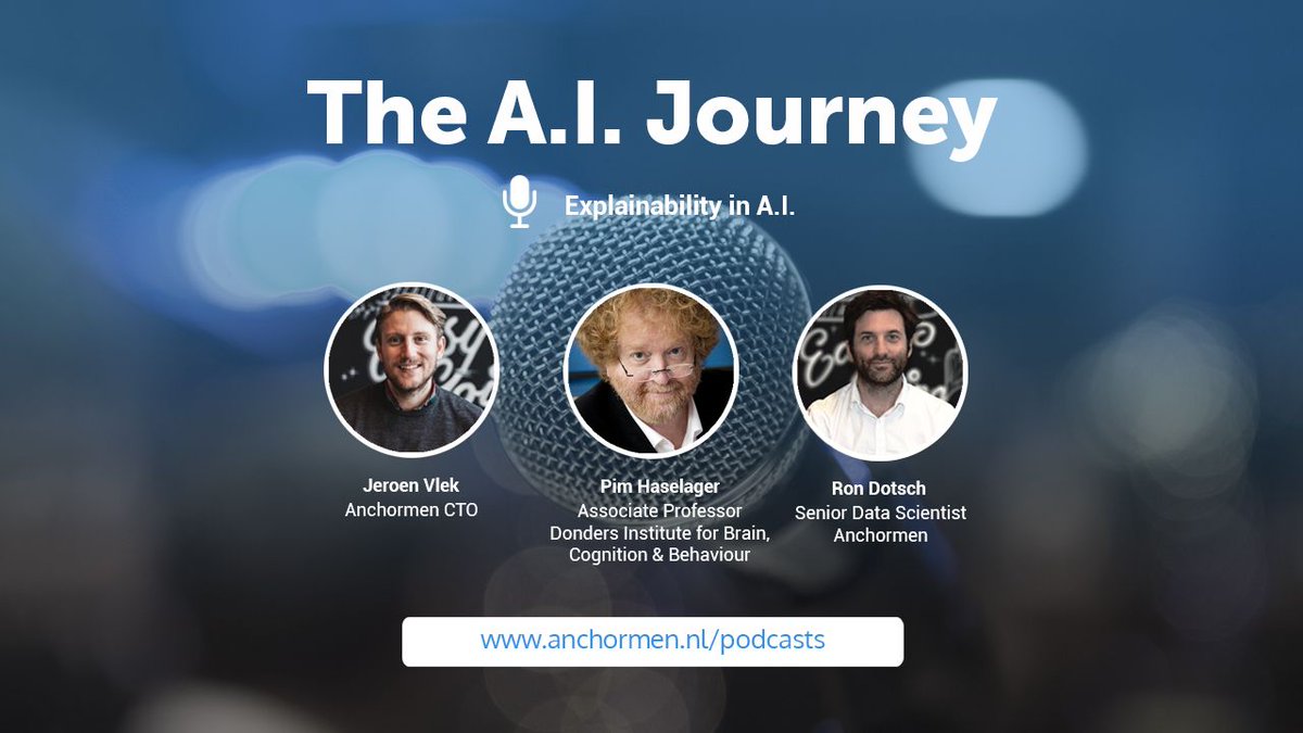 A deep dive into the topic of Explainable A.I. This #podcast episode is a good mix of practical business advice and philosophical contemplation. Tune in here:
buff.ly/3cOQZ6o #explainability #ai