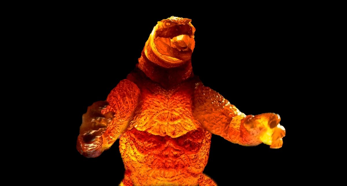 sh monsterarts burning godzilla