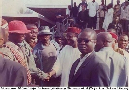 Sorcery paramilitary force to handle the situation. They were commonly known as the BAKASSI BOYSIn June 2001, Deri attacked a Police station to acquire weapons for a bank robbery in Asaba. He also began to work with other gangs to execute more daring robberies. A certain morning