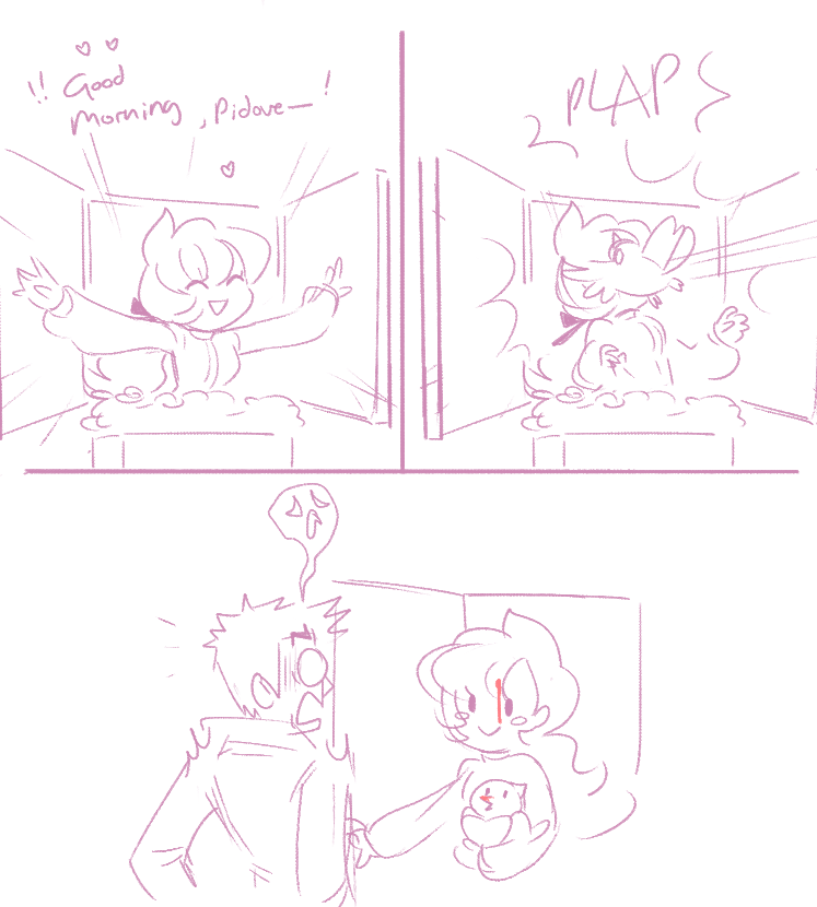 a silly comic i doodled today 