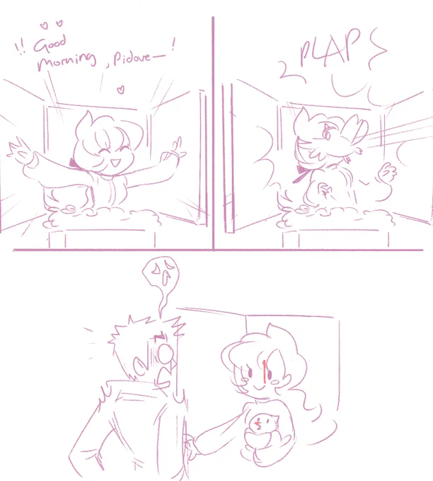 a silly comic i doodled today 