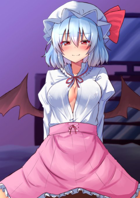 skebご依頼で描いた大人レミに襲われる絵 