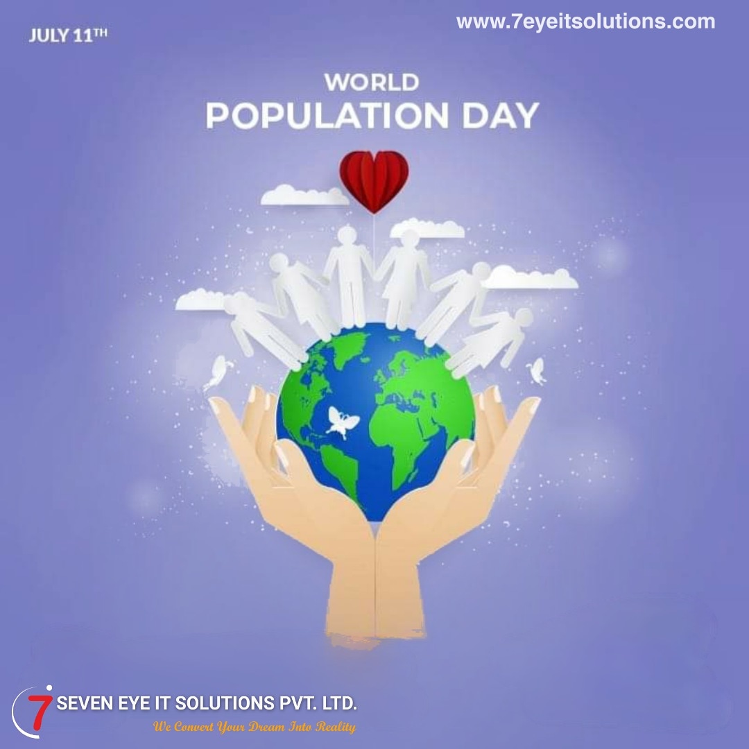 7eyeTech's tweet photo. Today we must pledge to control our population to ensure the survival of the environment instead of controlling the environment for the benefit of the population. Manage the global population and help the planet to grow and be safe and best Wishes in the World Population Day. https://t.co/0Gs3AIufV4