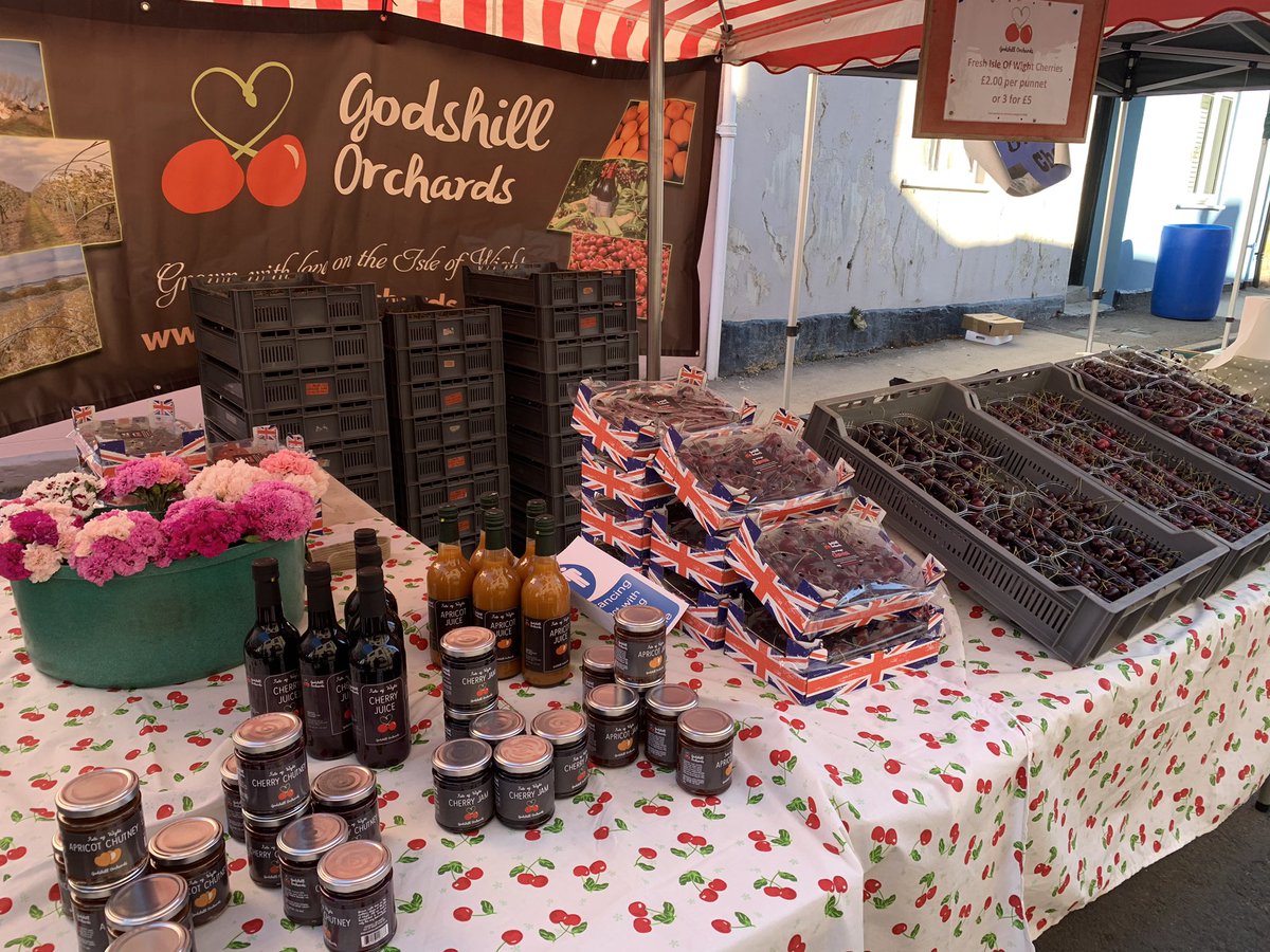 Busy day today with lots of markets we are with @FarmersMarketIW in Ryde @HantsFarmersMkt in Alton and @DorsetFarmMkts in Bridport pop along and say hello