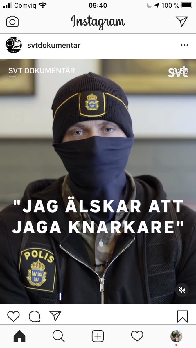 baraostrogen's tweet photo. så himla obehagligt? har man ett missbruk borde man få VÅRD inte bli JAGAD och framförallt inte av nån som säger att han ”älskar att jaga knarkare” fy fan https://t.co/vooobkCZDA