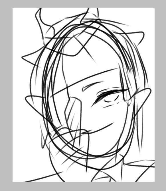 リリア描きやすいんだ…だからリリアばっかり描いてるけど許して…ヴィルさんもエペルくんも描きたいんだけど…髪の毛という大敵が… 
