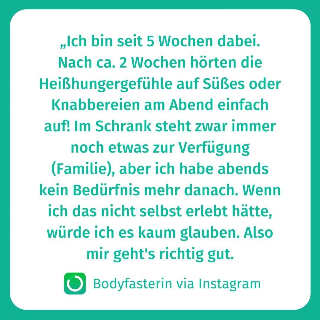 BodyFastDE's tweet photo. Das ist eine tolle Entwicklung, oder?⁠
⁠
BodyFasterInnen berichten immer wieder, dass sie mit Intervallfasten gelernt haben, auch mal Nein zu sagen. 
Weil dir IFdurch die bewusste Pause vom Essen einen Blick auf deine (manchmal auch schlechten) Gewohnheiten gibt.⁠

#bodyfast https://t.co/CSwbzcz07z