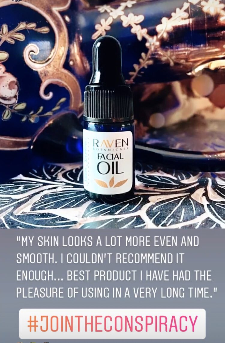 ravenbotanicals's tweet image. Another glowing endorsement for our signature #skinsaviour #facialoil, made in the wilds of #EastLothian and the beautiful #ScottishBorders. Full of natural goodness. #skinfood #PlantPower #NaturalBeauty #NaturalSkincare #ravenbotanicals #jointheconspiracy
