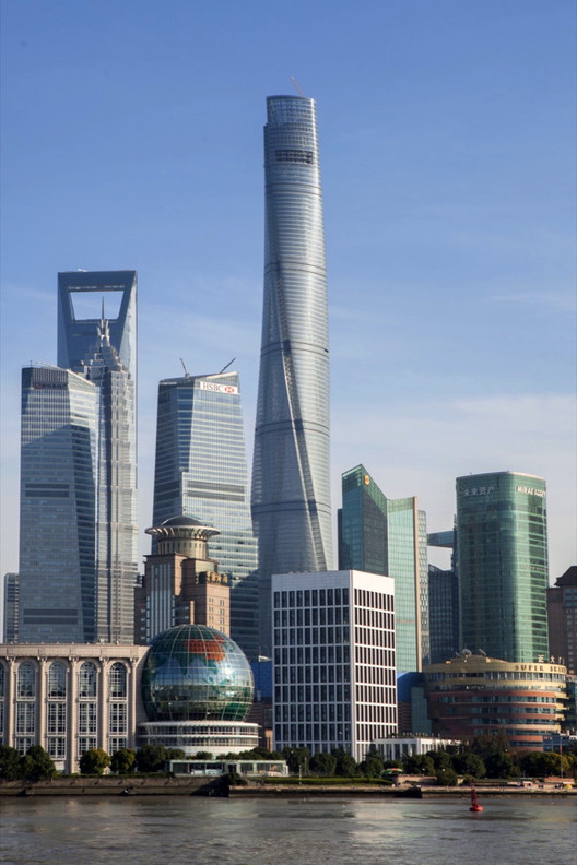 2. Shanghai TowerLocation: ShanghaiHeight: 2,073 ft (632 m)Floors: 128Architects: GenslerBuilding Function: Hotel, OfficesCompletion: 2015
