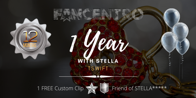 1 YEAR WITH STELLA! Let us cuntinue to celebrate and cheer things up! Happy to announce todays first<a href="/tag/fancentro"class="tags"><span>#fancentro</span></a><a href="/tag/fancentromodels"class="tags"><span>#fancentromodels</span></a>