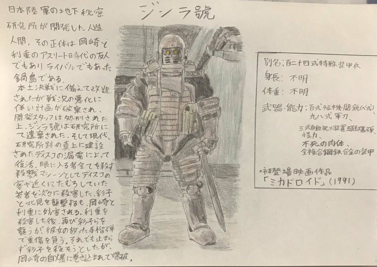 M1号 ミカドロイド ミカドロイド ジンラ號 M1号 DVD発売記念 原口智生