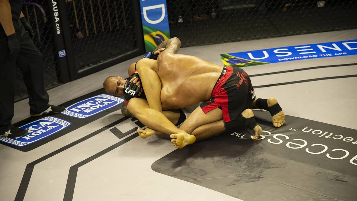 FightHQTV's tweet photo. #LFA84 RESULTS
@JTrain_1991 TKO Jake Childers at 0:45 R4
Maycon Mendonca SUB Kassius Kayne (triangle) at 2:16 R2
@bostonboomboom DQ Shawn West (illegal knee) at 0:53 R2
@MmaBruno SD Kamuela Kirk 29-28 28-29 29-28
#MMA #MMATwitter https://t.co/0gRmgSJtC9