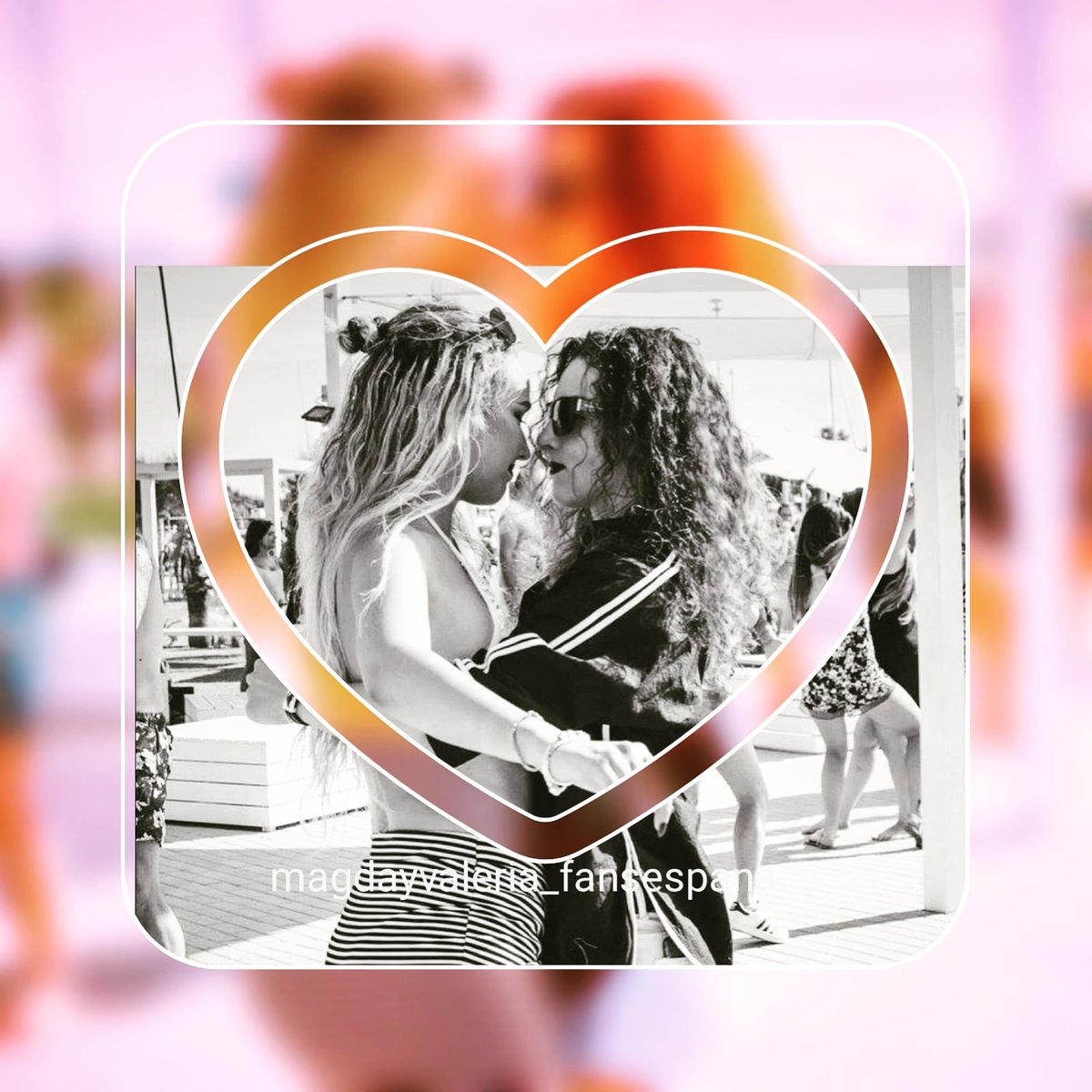 MFansespana's tweet photo. Nada mejor para empezar el fin de semana con una foto donde Nuestras Grandes Maestras Bachateras se miran así de hermoso. Siganlas en sus cuentas oficiales ⬇️ 
IG @magdaliuzza @valeriabartolini @magdayvaleria_official
FB Magda&amp;Valeria
YT Magda&amp;Valeria Bachata Dance https://t.co/4iZ0YCqyR8
