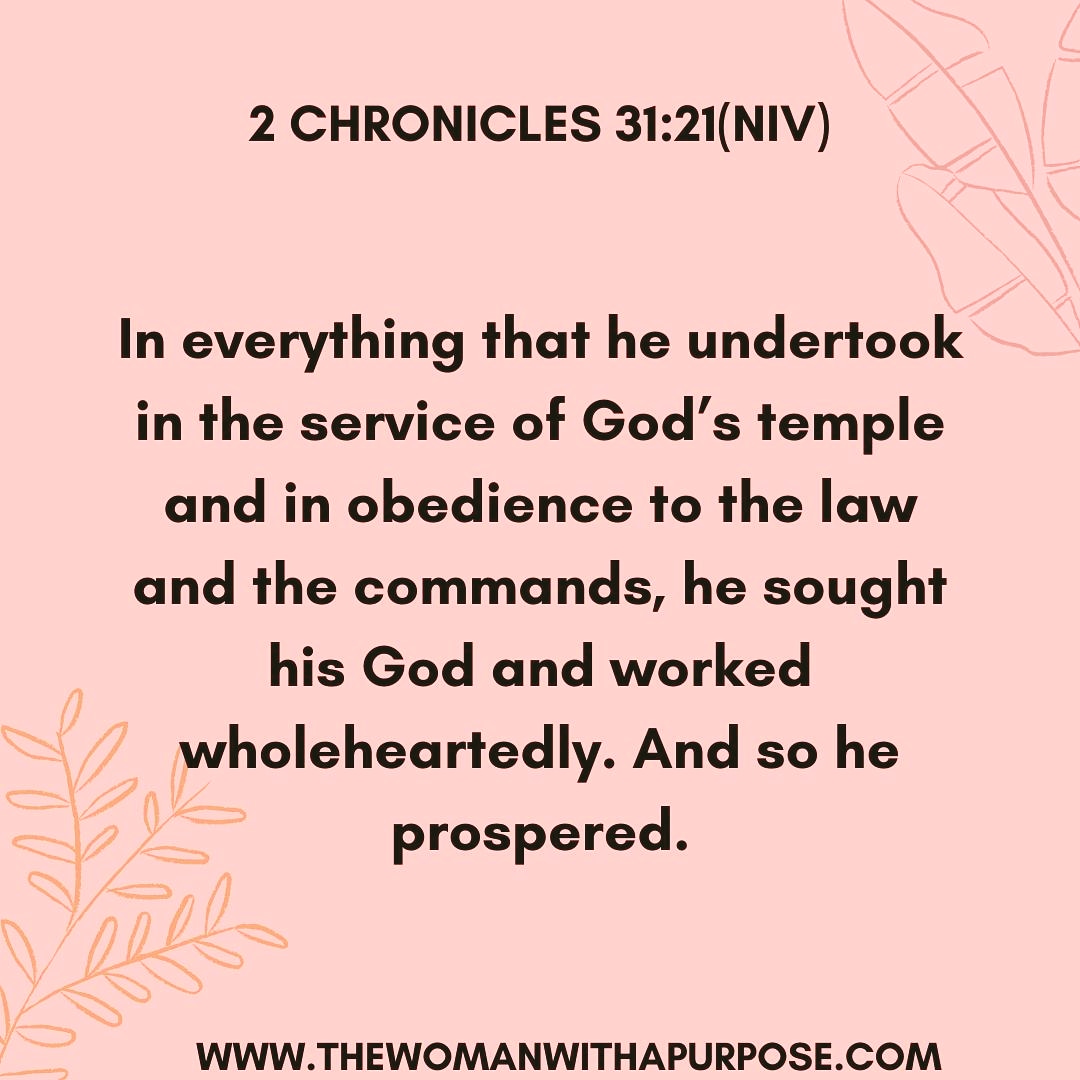 There are principles and attitudes that guarantee success and the scripture today has highlighted some of these attitudes to include hard work, diligence, consistency,fellowship and obedience to God.

In achieving our purpose we need to be deliberate,disciplined and determined.