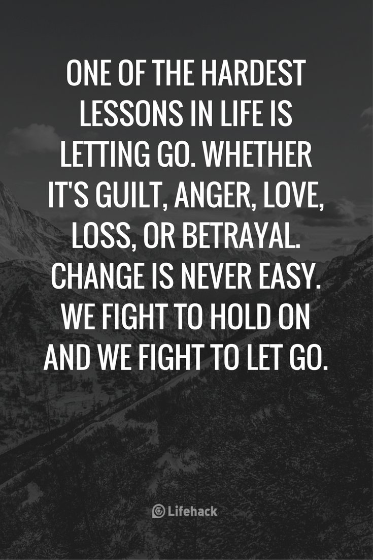 One of the hardest lessons in life is letting go. Whether it's #guilt #anger #love #loss or betrayal, change is never easy we fight to hold on and we fight to let go 🌹Good morning friends happy weekend #TwitterFriends #GoldenHearts #quoteoftheday #SaturdayThoughts #quotes