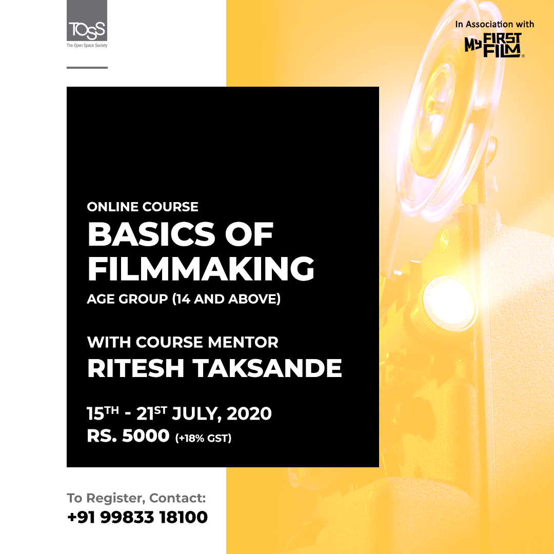 Basics of Filmmaking Workshop for the ones who want to start their career in Video and Filmmaking Industry
15th to 21st July, 2020
Fees - Rs. 5000 (+GST)
Timings: 2 Hours Daily
To register, contact us at +91-9983318100
#filmmakinglife #filmmaking101 #filmmakingschool #tossjaipur