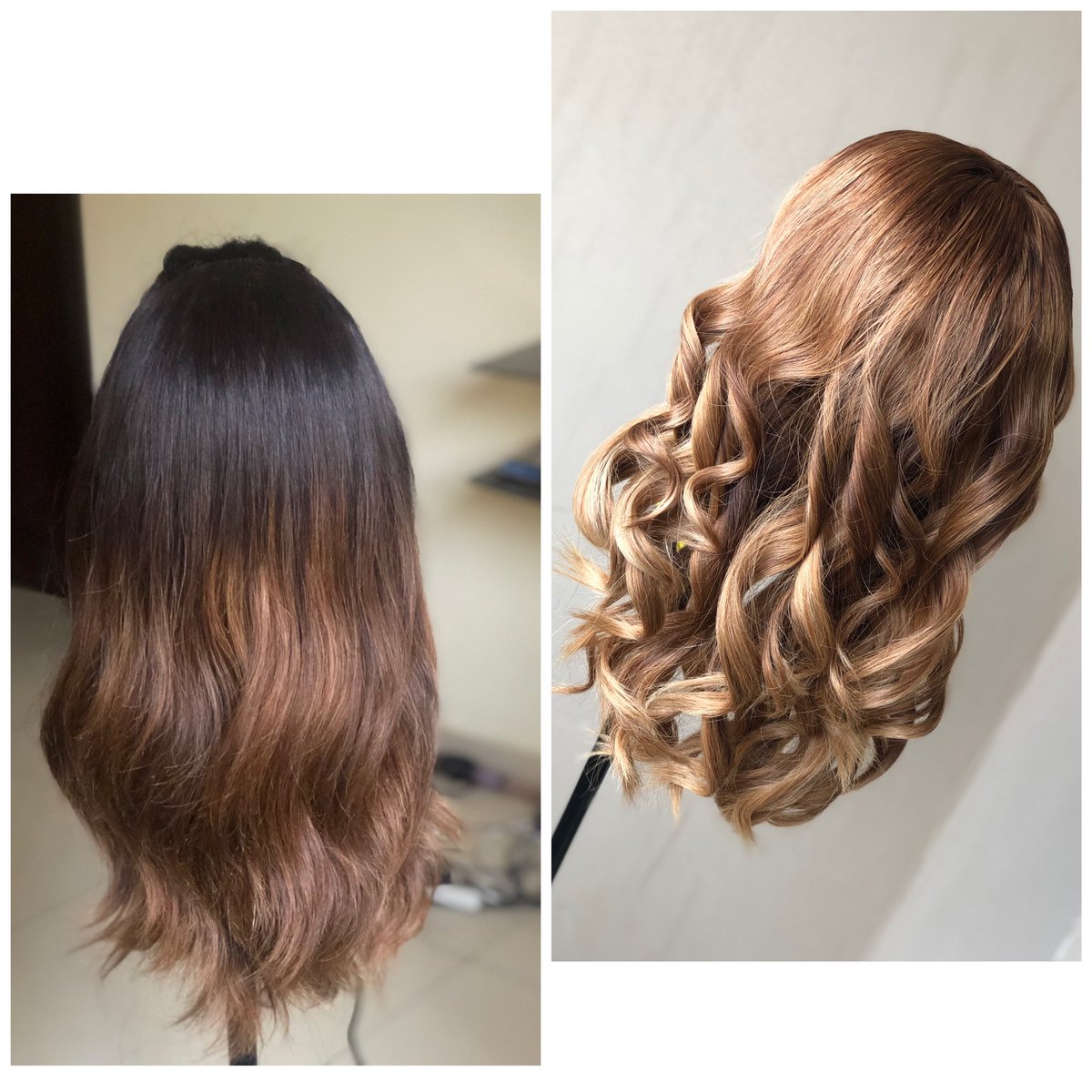 khourtstyledit's tweet photo. Some before and after colouring jobs. I’m an Abuja-based wig service provider. Visit my Instagram page @ Khourtstyledit for more content 

Please just a simple RT can land this on the TL of a client 🙏🏾❤️
#entanglement #AbujaTwitterCommunity #OwambeWithTacha https://t.co/Epj7uiOgJU