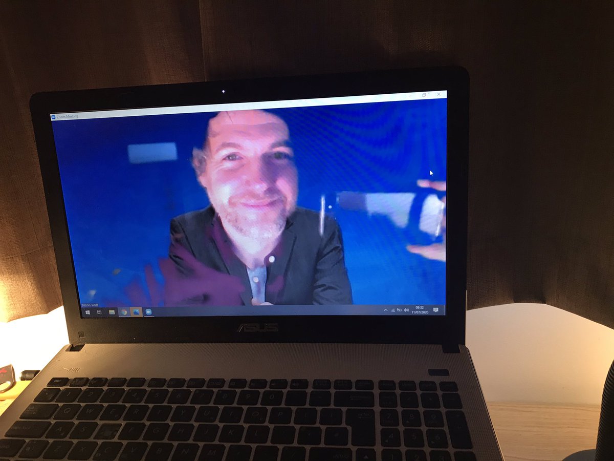 SimonDWatt's tweet photo. Getting my paxman on for a special online schools edition of @UniSillyChal this morning.  If you ever want it teachers let me know. We have built it now https://t.co/C0wITx4hjz